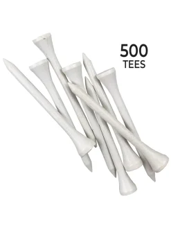 Pride Golf Tee Pride 2.75" Golf Tees 500 Pack - White