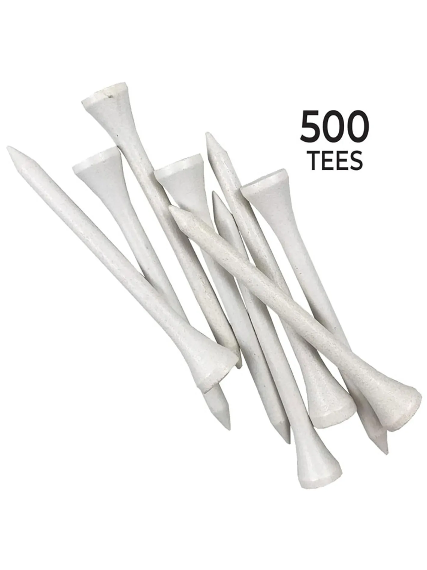 Pride Golf Tee Pride 2.75" Golf Tees 500 Pack - White