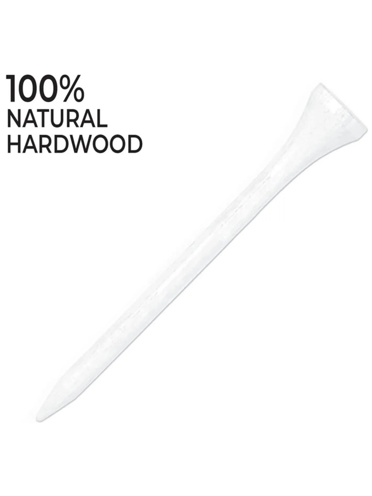 Pride Golf Tee Pride 2.75" Golf Tees 500 Pack - White