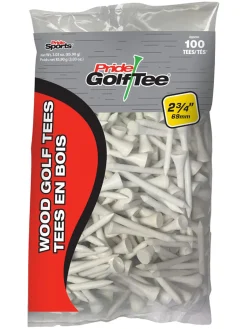 Pride Golf Tee Pride 2.75" Golf Tees 100 Pack - White