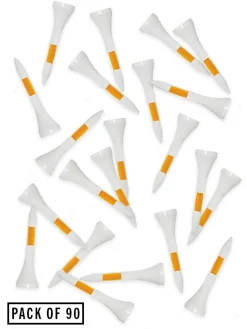 Pride Golf Tee Pride PTS Prolength Golf Tees 90 Pack - Orange