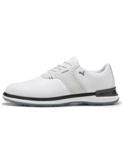 Puma Avant Golf Shoes - White/Ash Grey/ Black