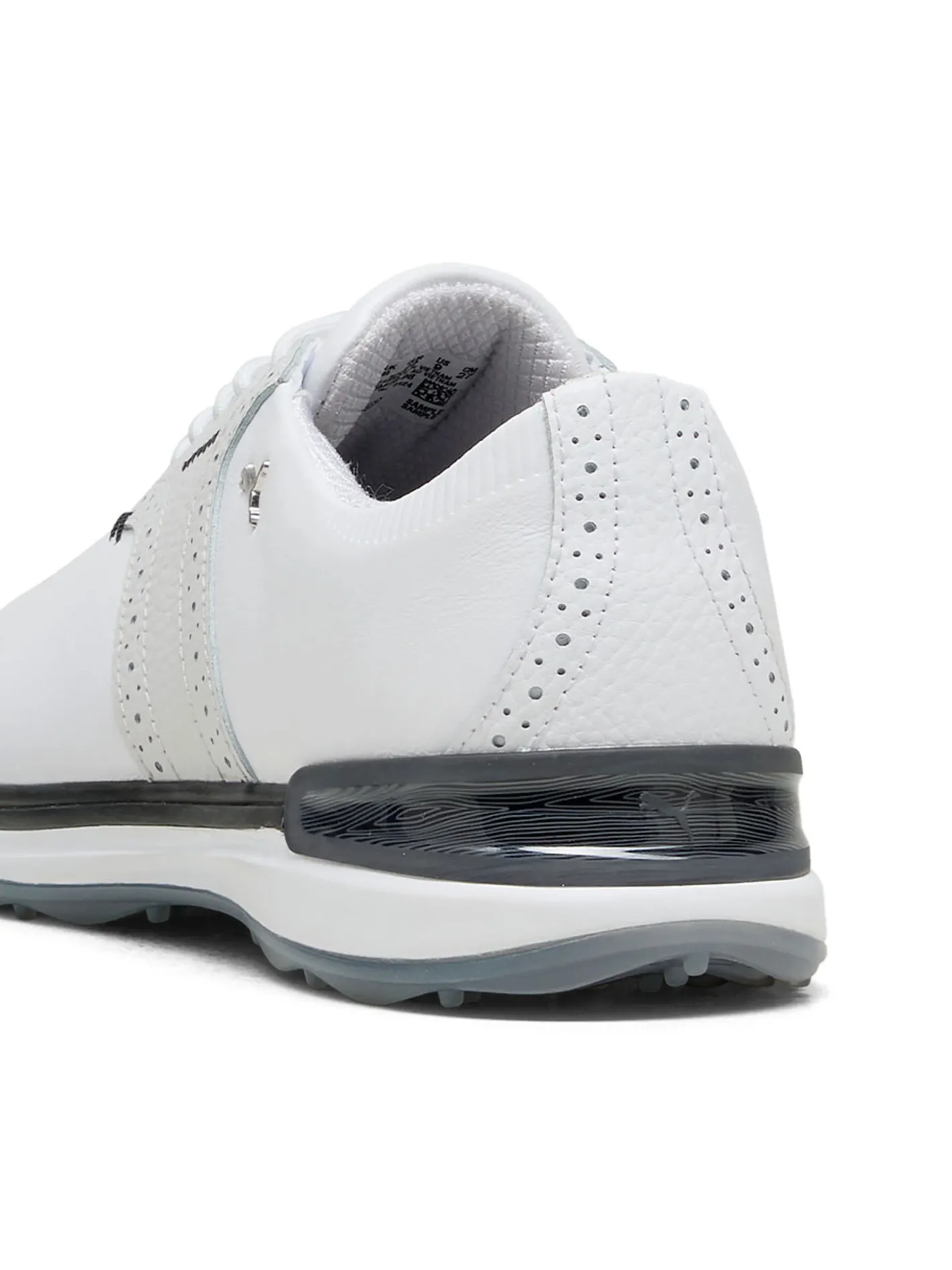 Puma Avant Golf Shoes - White/Ash Grey/ Black