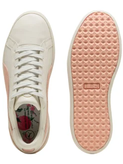 Puma Classic G Peaches Golf Shoes - Warm White/Tropical Peach