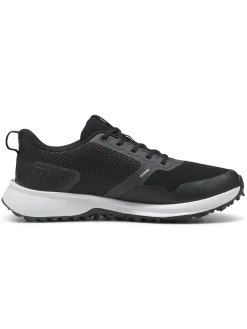 Puma FUSION Grip 6 Golf Shoes - Black/Asphalt