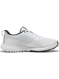 Puma FUSION Grip 6 Golf Shoes - White/ Black