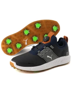 Puma IGNITE ARTICULATE DISC Golf Shoes - Peacoat/ Silver/Quiet Shade