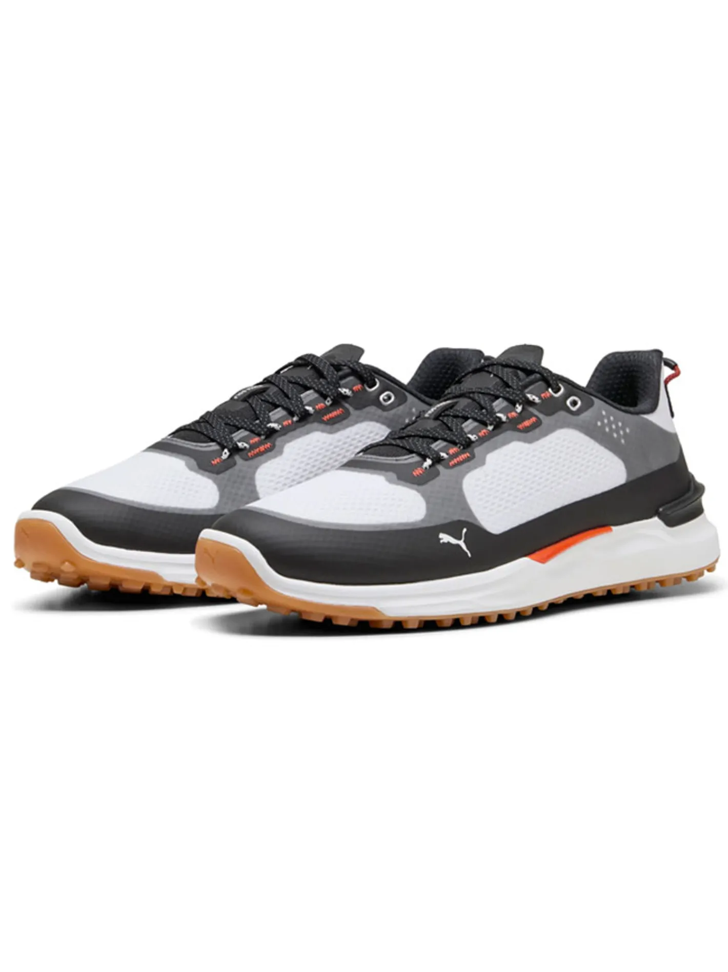 Puma IGNITE Elevate X Spikeless Golf Shoes - White/ Black