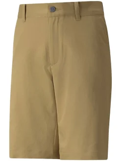 Kids Puma JR Boys Stretch Short - Antique Bronze