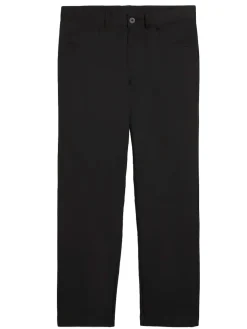Kids Puma Junior Boys 5-Pocket Pant - Black