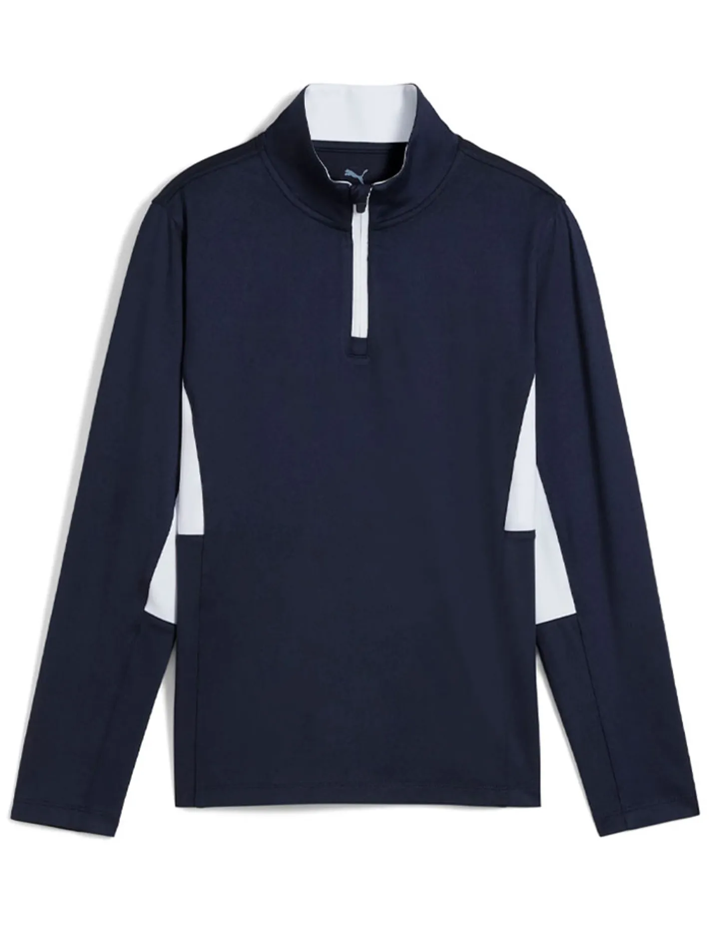 Kids Puma Junior Boys PURE 2.0 1/4-Zip - Deep Navy