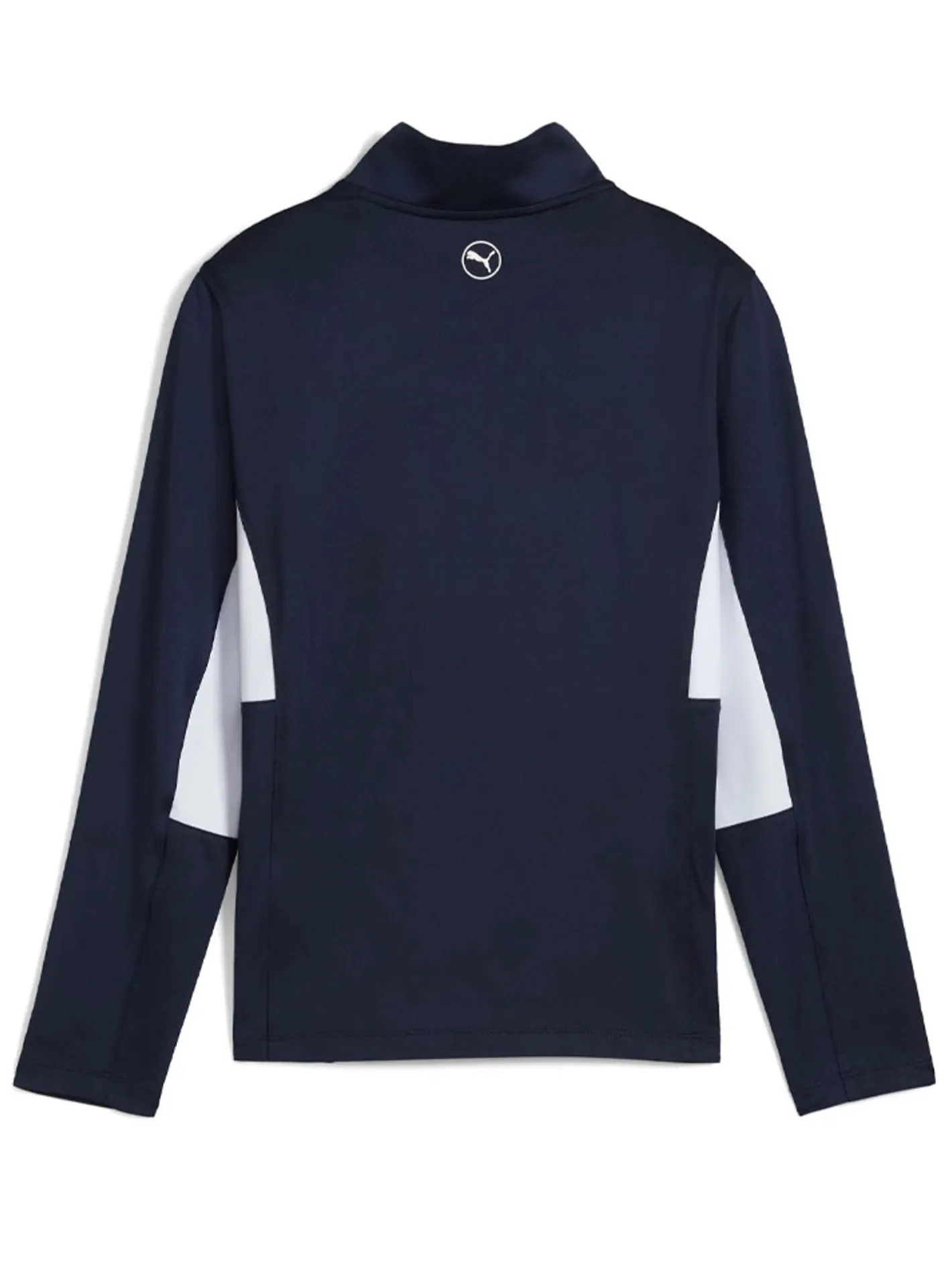 Kids Puma Junior Boys PURE 2.0 1/4-Zip - Deep Navy