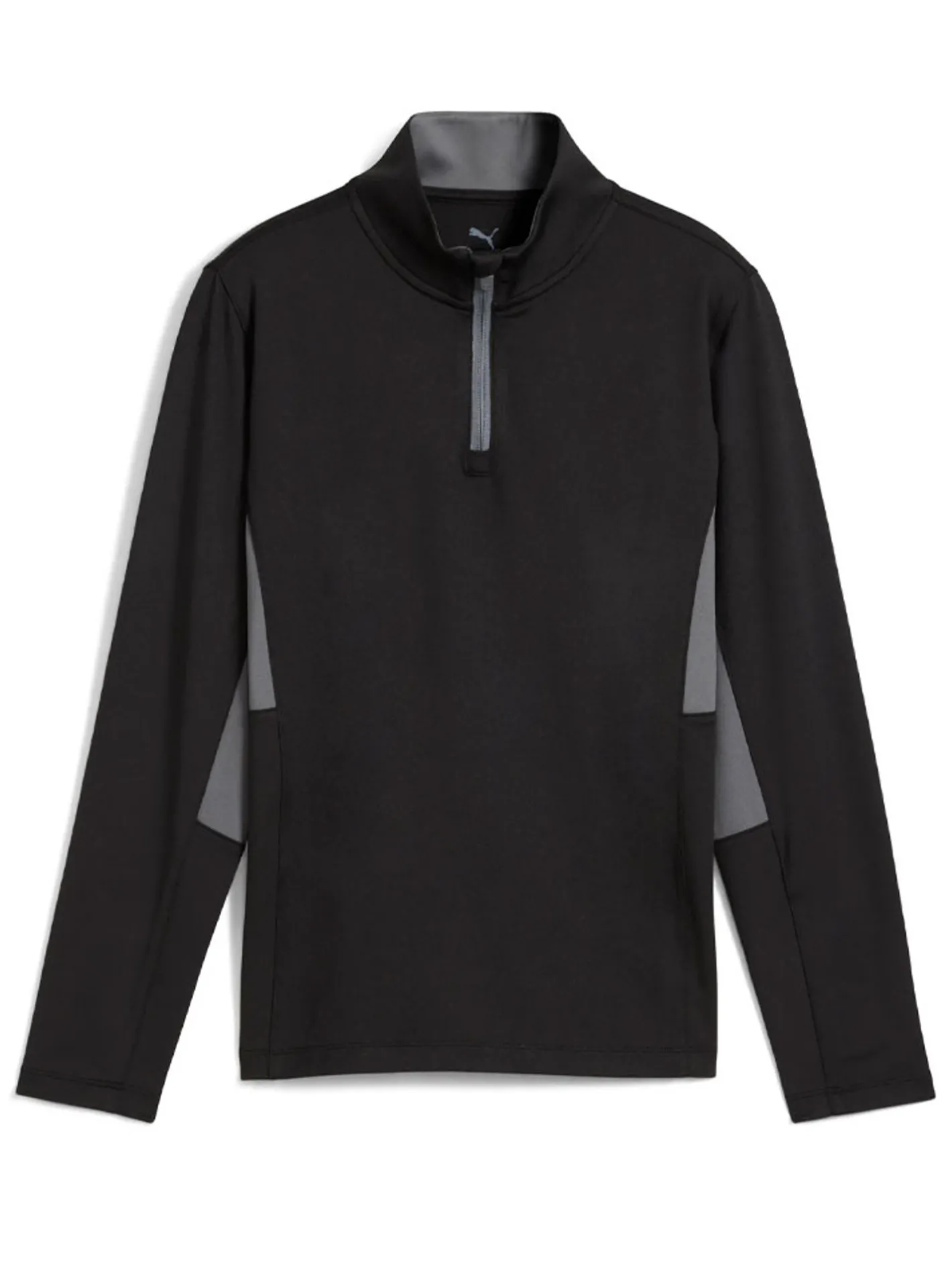 Kids Puma Junior Boys PURE 2.0 1/4-Zip - Black