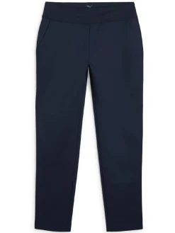 Kids Puma Junior Girls Golf Pant - Deep Navy