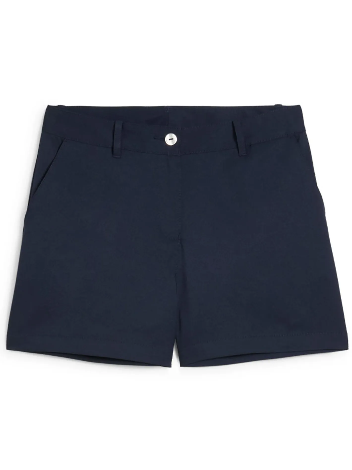 Kids Puma Junior Girls Golf Short - Deep Navy