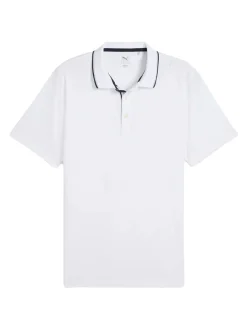Puma MATTR Elevated Solid Polo - White Glow