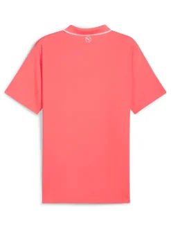 Puma MATTR Elevated Solid Polo - Peach Frost