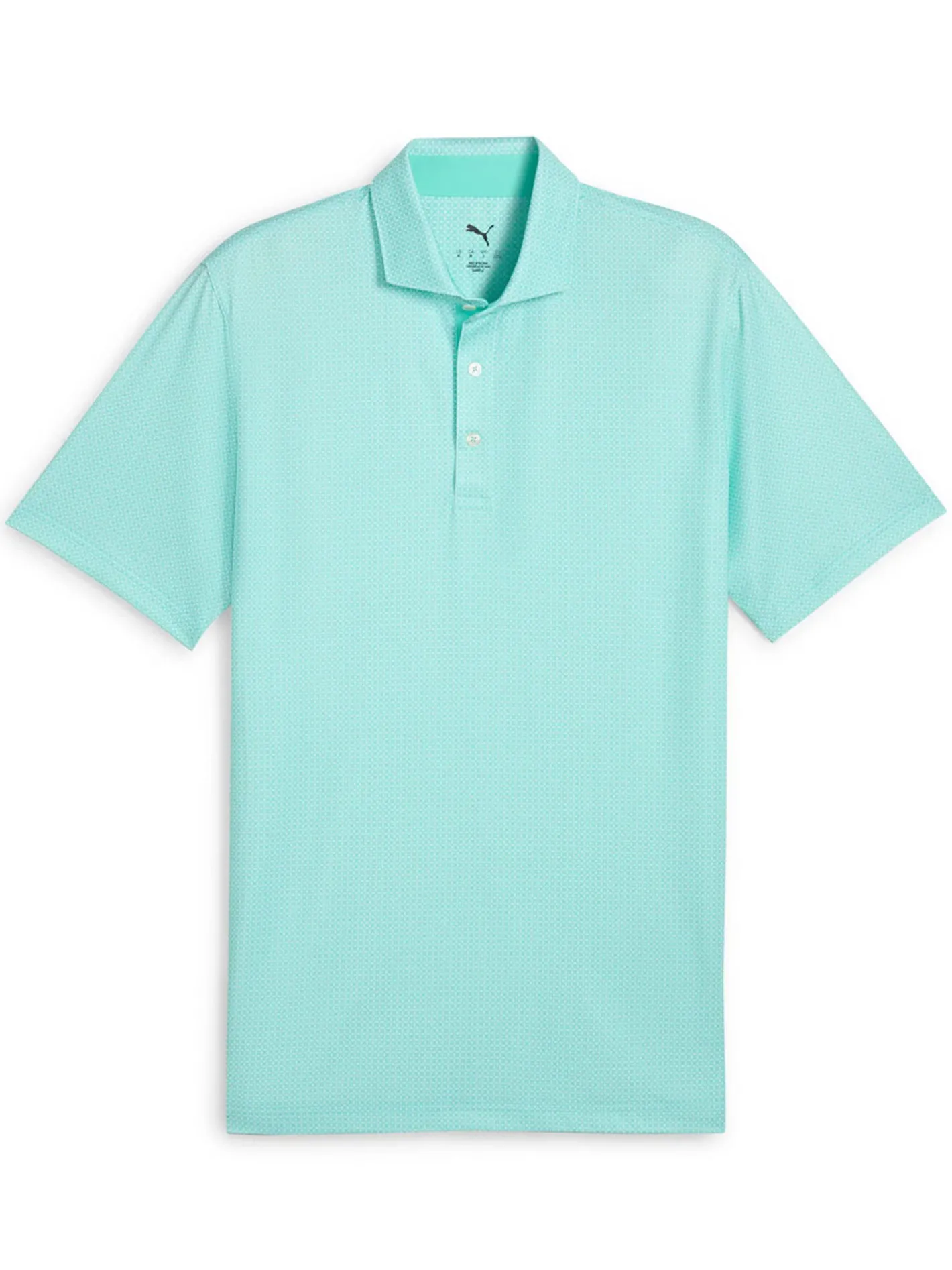 Puma MATTR Tile Polo - Aquatic/White Glow