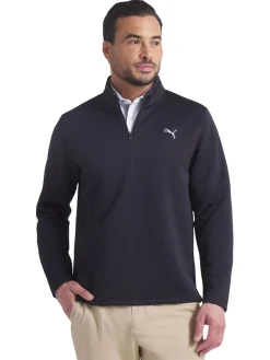 Puma Pebble 1/4-Zip - Black