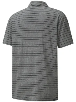 Puma Rotation Stripe Polo - Black