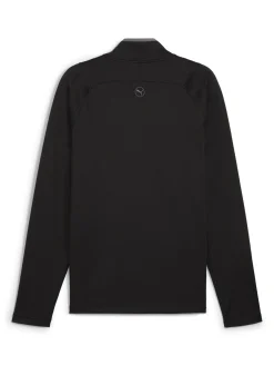 Puma Waffle Fleece 1/4-Zip - Black