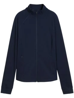 Women Puma Women's CLOUDSPUN Tech FZ Power Jacket - Deep Navy