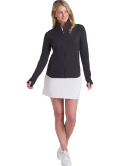 Women Puma Women's CLOUDSPUN Tech FZ Power Jacket - Black
