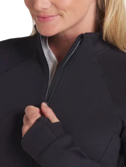 Women Puma Women's CLOUDSPUN Tech FZ Power Jacket - Black