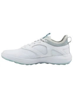 Puma Women's IGNITE Malibu Golf Shoes - White/ Silver/Lucite