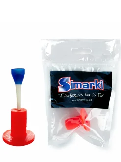Simarki Practice Mat Tee Holder with Tee - Orange