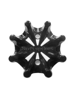 SoftSpikes Pulsar Golf Cleats Tour Lock - Black