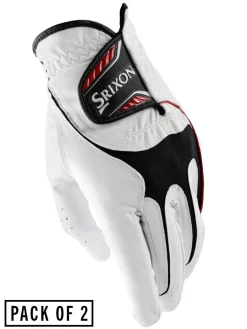 Women Srixon All Weather Golf Gloves - Womens 2 Pack White