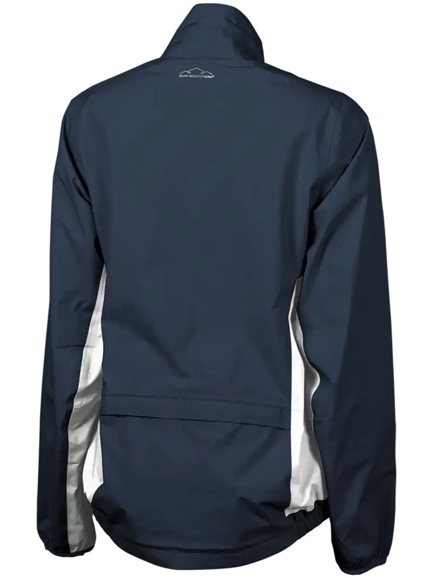 Women Sun Mountain Women's Monsoon Rain Jacket - Navy/White