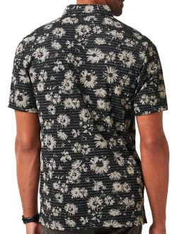 TravisMathew Shaded Grove Polo - Black