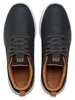 TravisMathew The Daily Pro Hybrid Plus Golf Shoes - Ebony/Almond