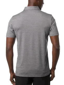 TravisMathew The Heater Polo - Sleet/Quiet Shade
