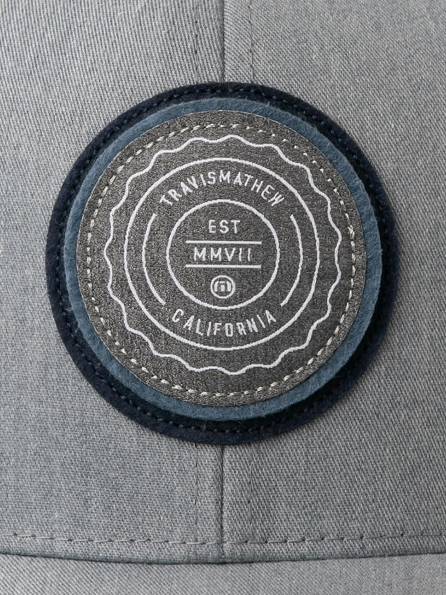 TravisMathew The Patch Cap - Heather Grey