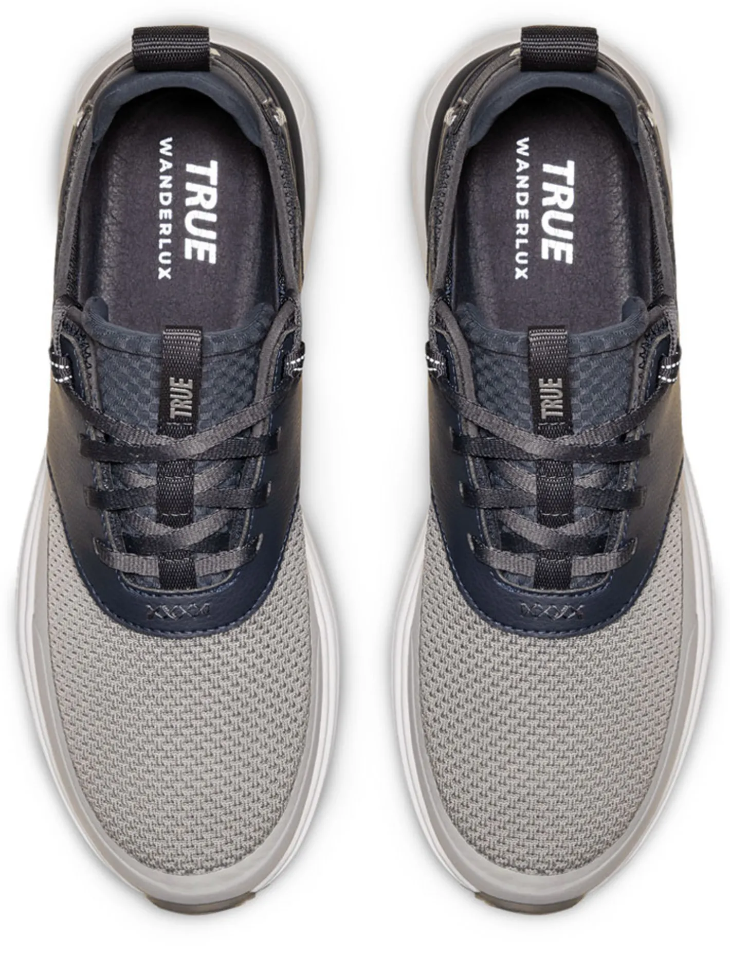 TRUE Linkswear Lux Hybrid Golf Shoes - Nine Iron Grey