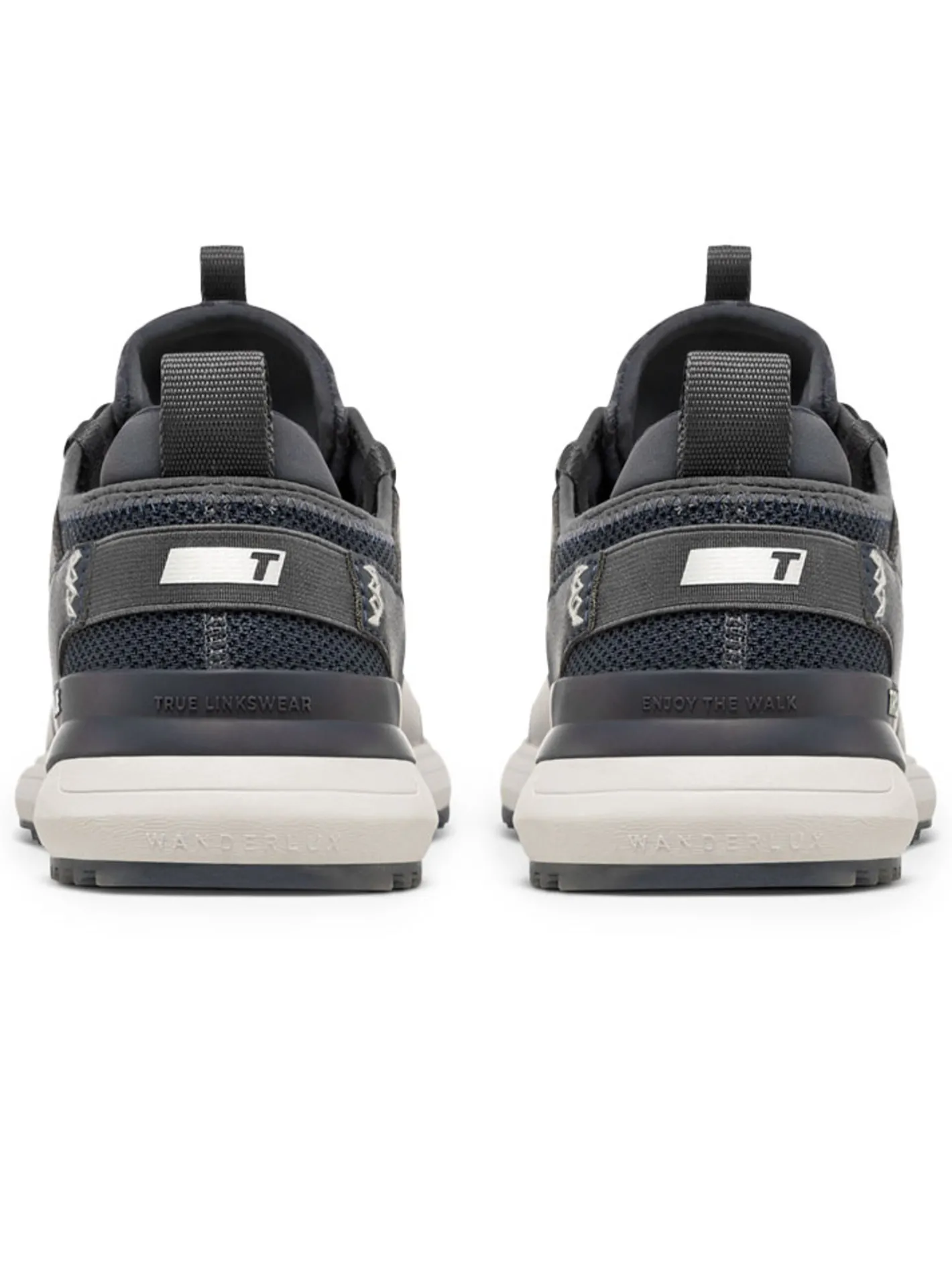 TRUE Linkswear Lux Hybrid Golf Shoes - Nine Iron Grey