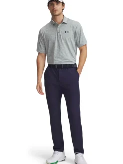 Under Armour Drive Jacquard Polo - Silica Green/Hydro Green