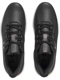 Under Armour Drive Medal SL Golf Shoes - Black/Castlerock/Metallic Silver