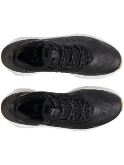 Under Armour HOVR Phantom Fore Golf Shoes - Black/Metallic Gun Metal