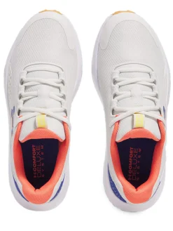 Under Armour Surge Golf Shoes - White Clay/Royal