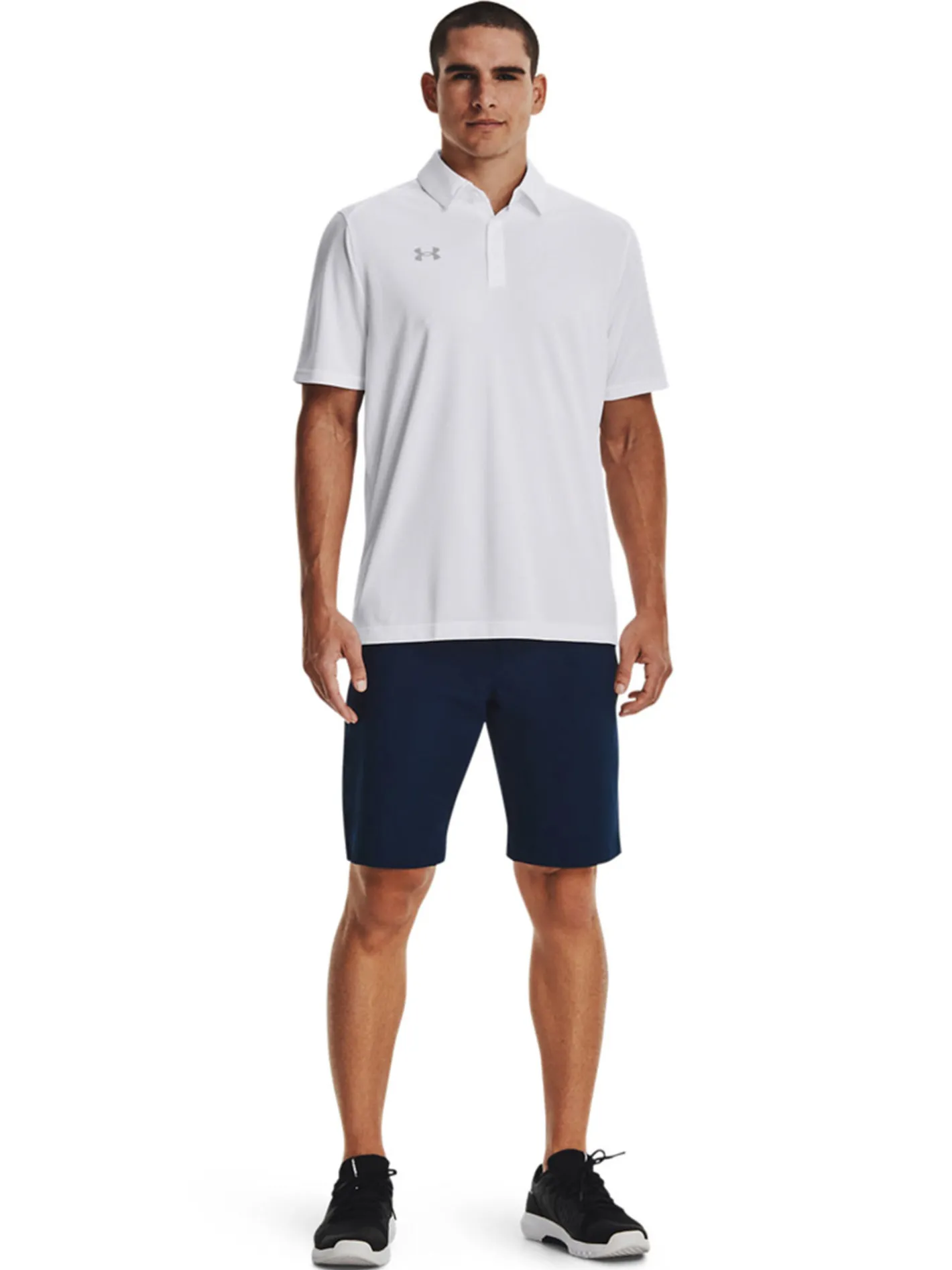 Under Armour Team Tech Polo Shirt - White