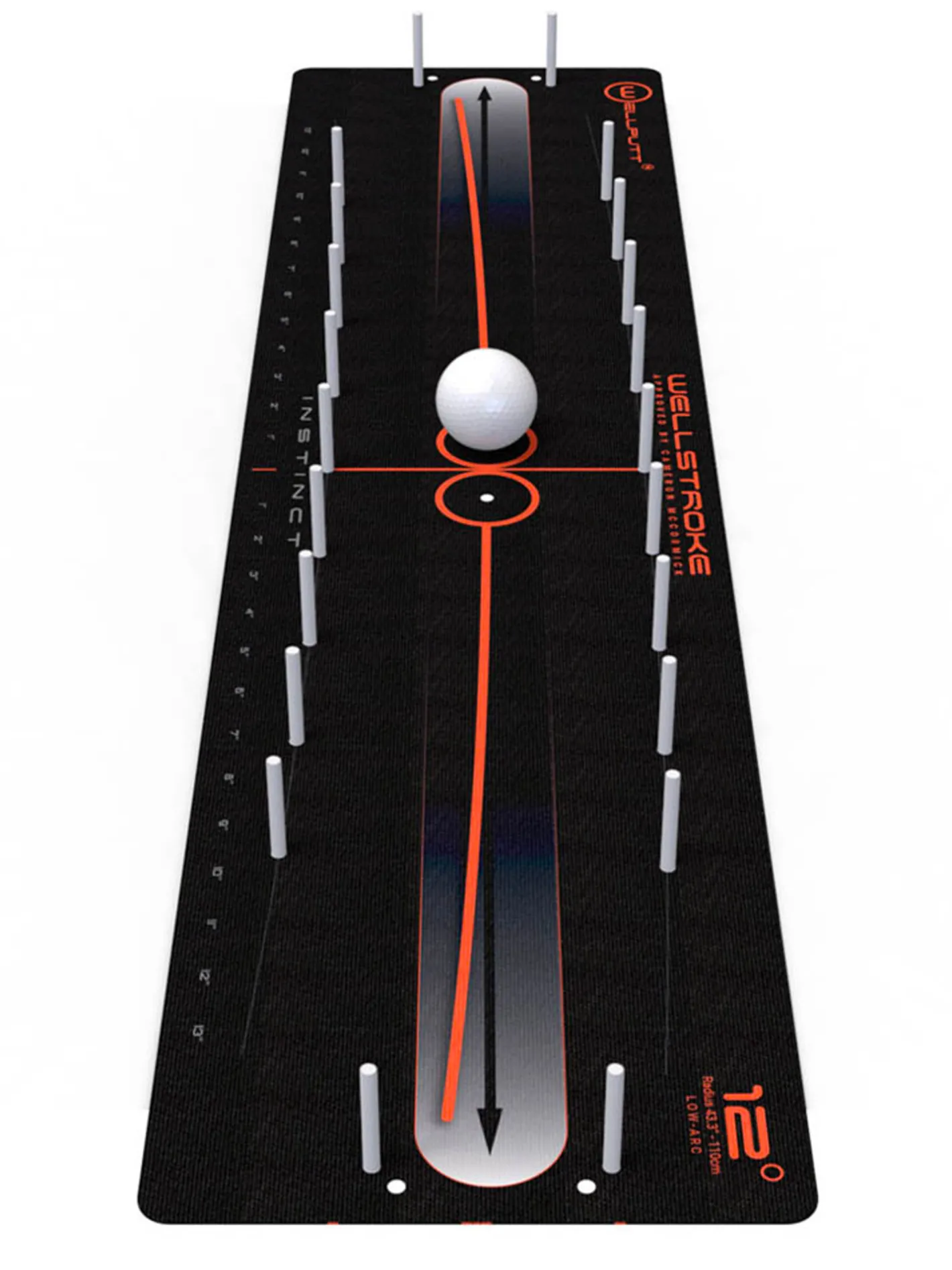 WellPutt WellStroke Instinct 15 Degree Arc Mat