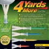 4YARDSMORE Golf Tees 4 Pack - Mixed Pack